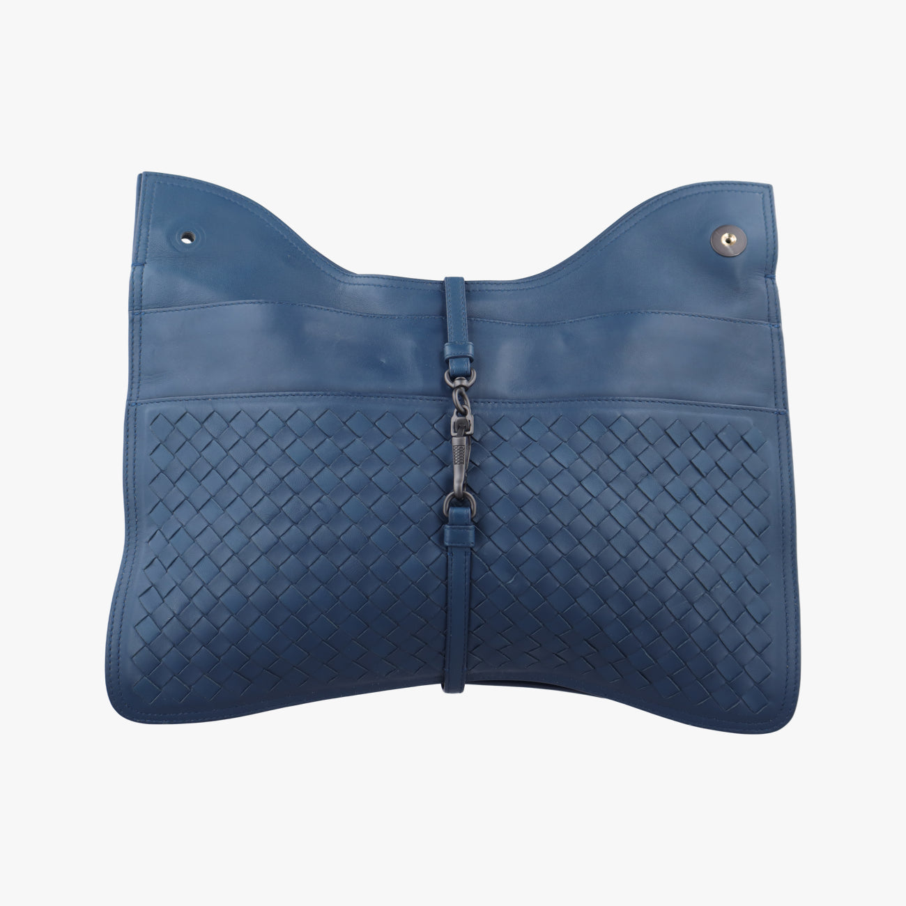Intrecciato Blue lambskin  B05398110Vイントレチャート ブルー ラムスキン  B05398110V