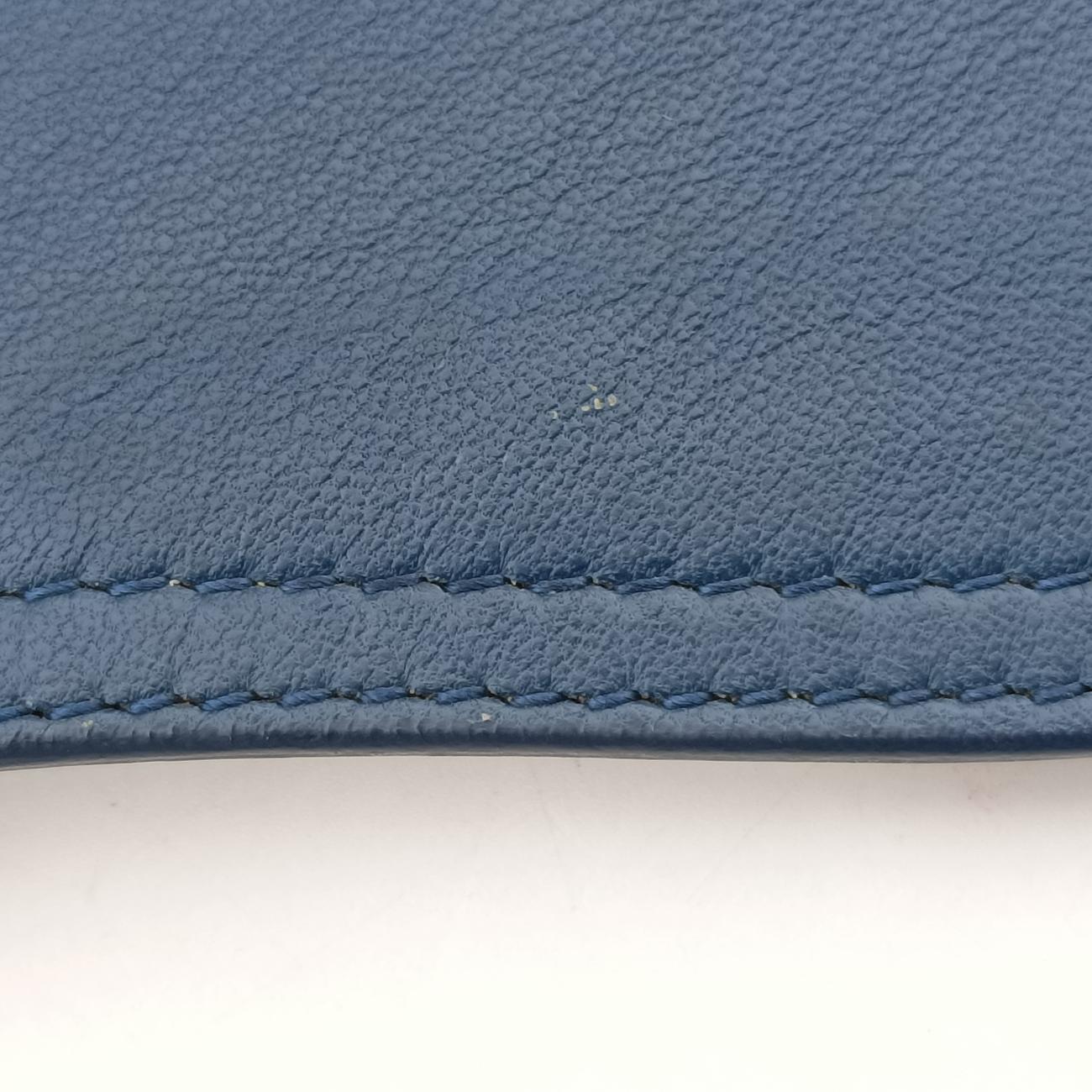Intrecciato Blue lambskin  B05398110Vイントレチャート ブルー ラムスキン  B05398110V