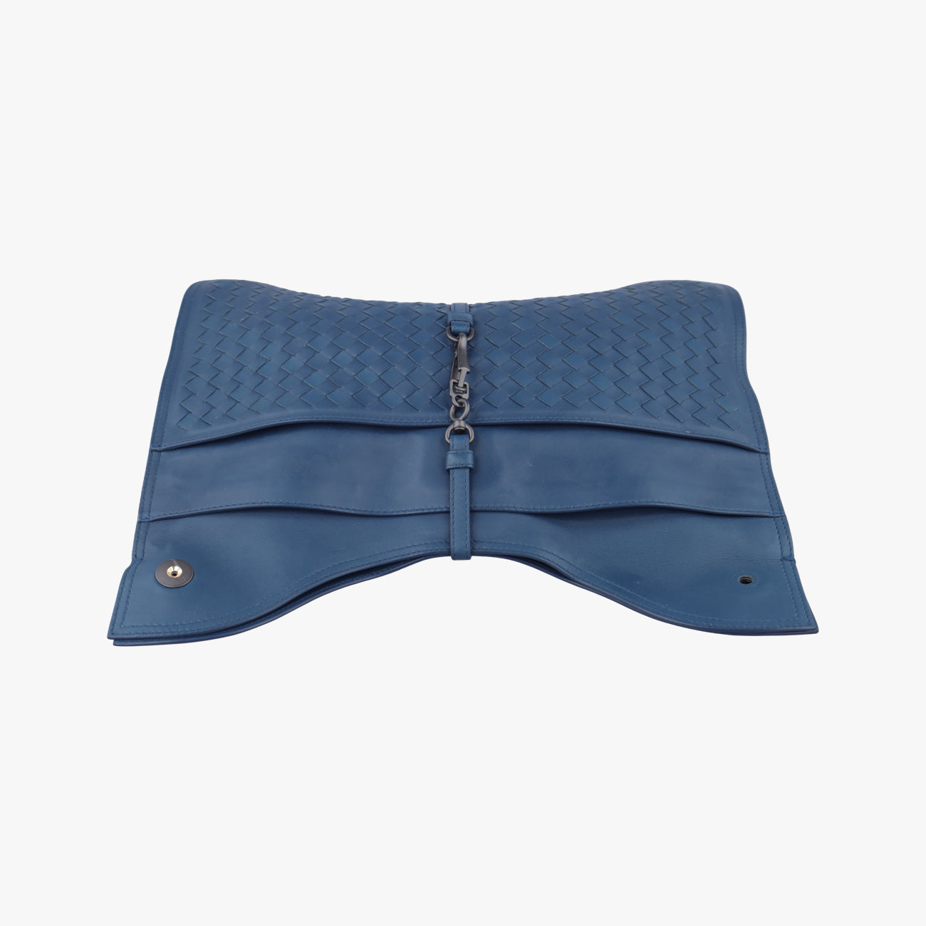 Intrecciato Blue lambskin  B05398110Vイントレチャート ブルー ラムスキン  B05398110V