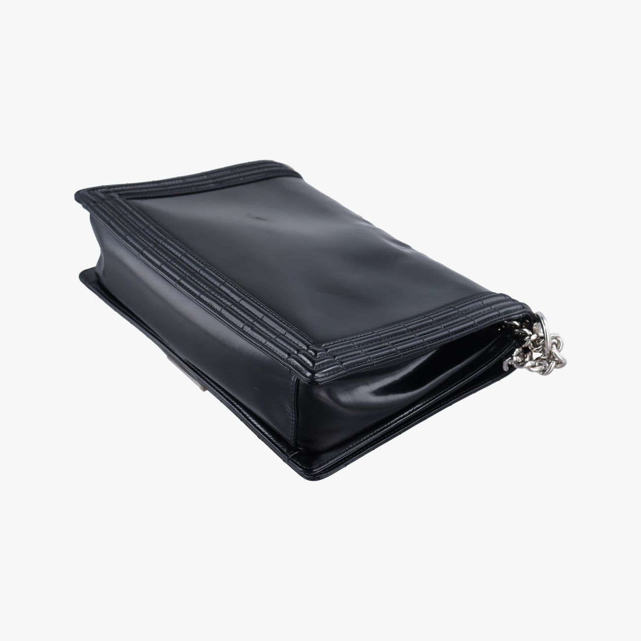 BOY CHANEL Black Patent leather A67021 16165585ボーイシャネル ブラック パテント A67021 16165585