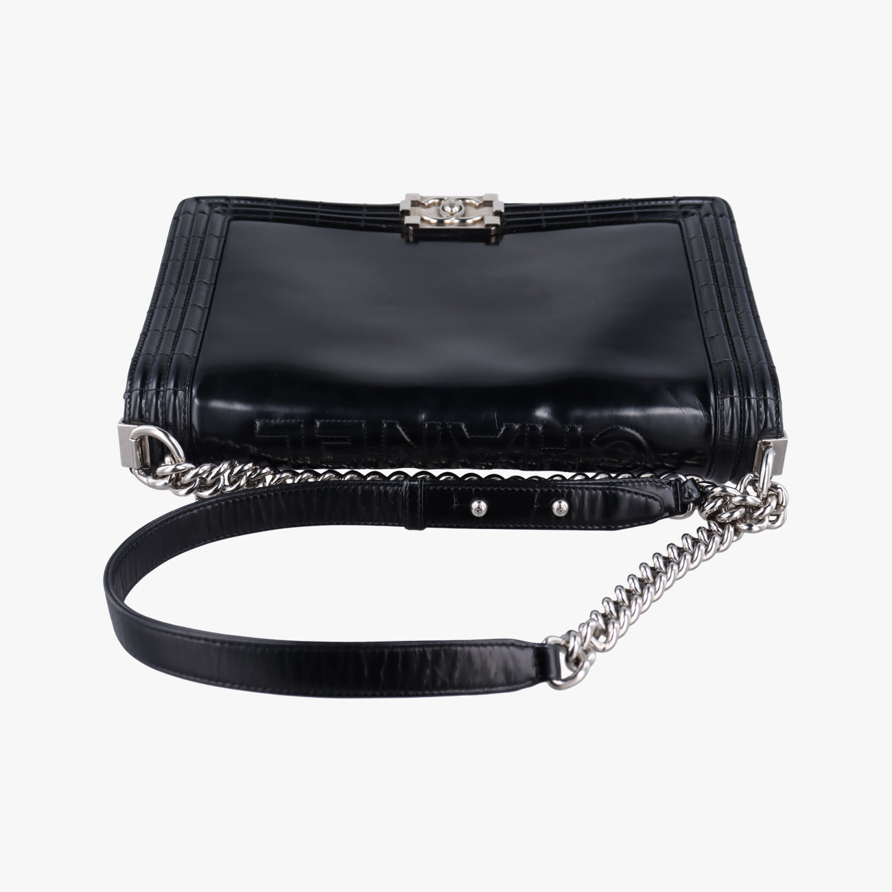 BOY CHANEL Black Patent leather A67021 16165585ボーイシャネル ブラック パテント A67021 16165585