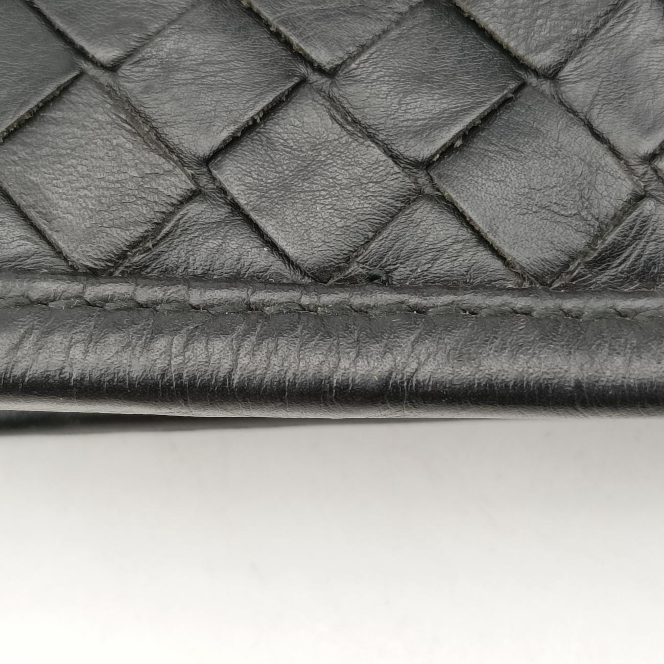 Intrecciato Black lambskin  B00230357Nイントレチャート ブラック ラムスキン  B00230357N