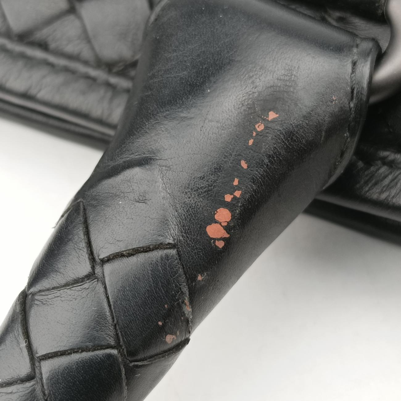 Intrecciato Black lambskin  B00230357Nイントレチャート ブラック ラムスキン  B00230357N