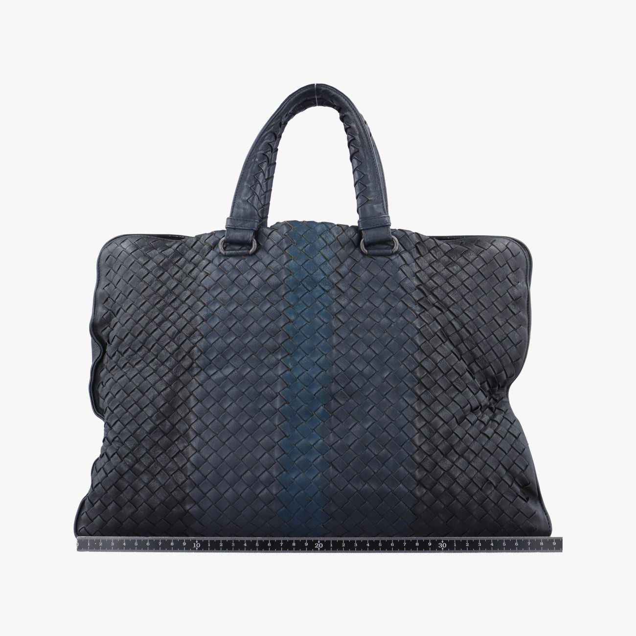 Intrecciato Black×Blue lambskin  B05572037Gイントレチャート ブラック×ブルー ラムスキン  B05572037G