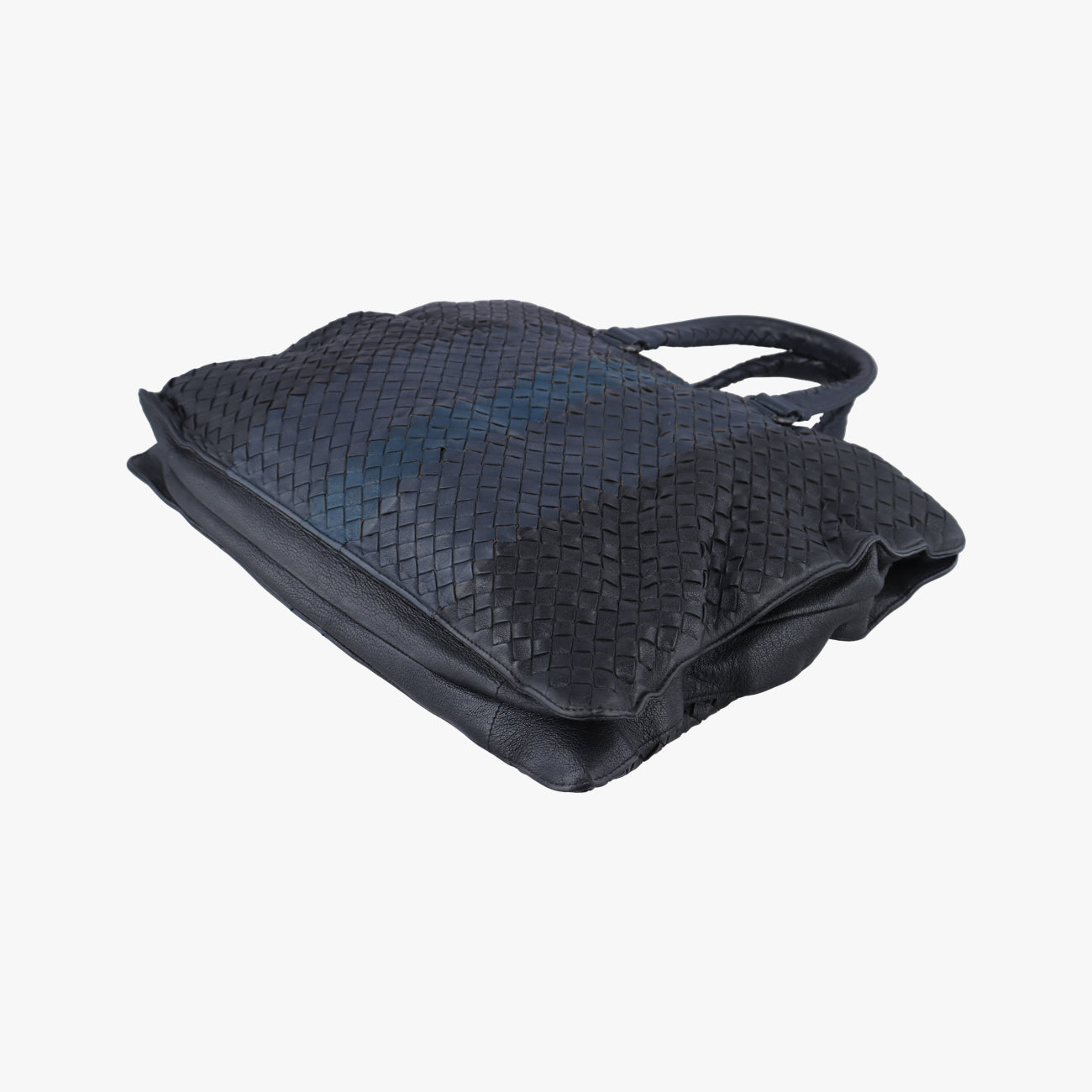 Intrecciato Black×Blue lambskin  B05572037Gイントレチャート ブラック×ブルー ラムスキン  B05572037G