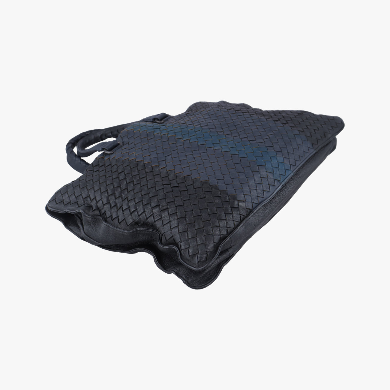 Intrecciato Black×Blue lambskin  B05572037Gイントレチャート ブラック×ブルー ラムスキン  B05572037G