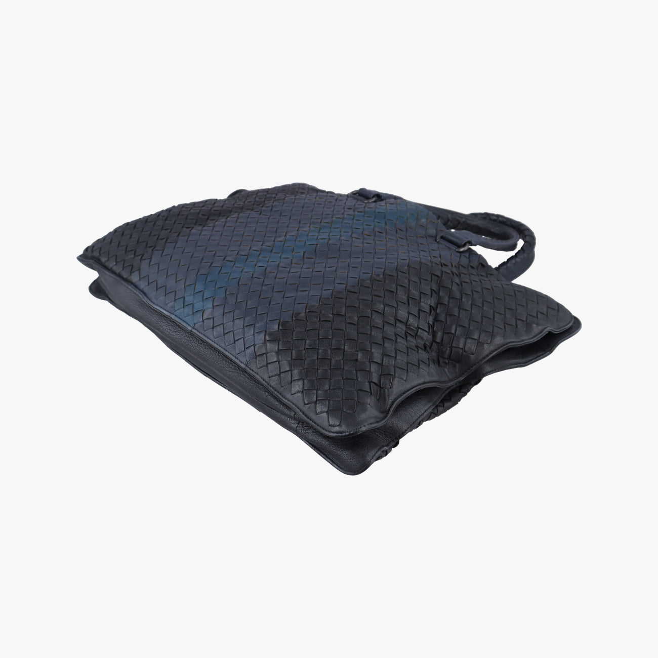 Intrecciato Black×Blue lambskin  B05572037Gイントレチャート ブラック×ブルー ラムスキン  B05572037G