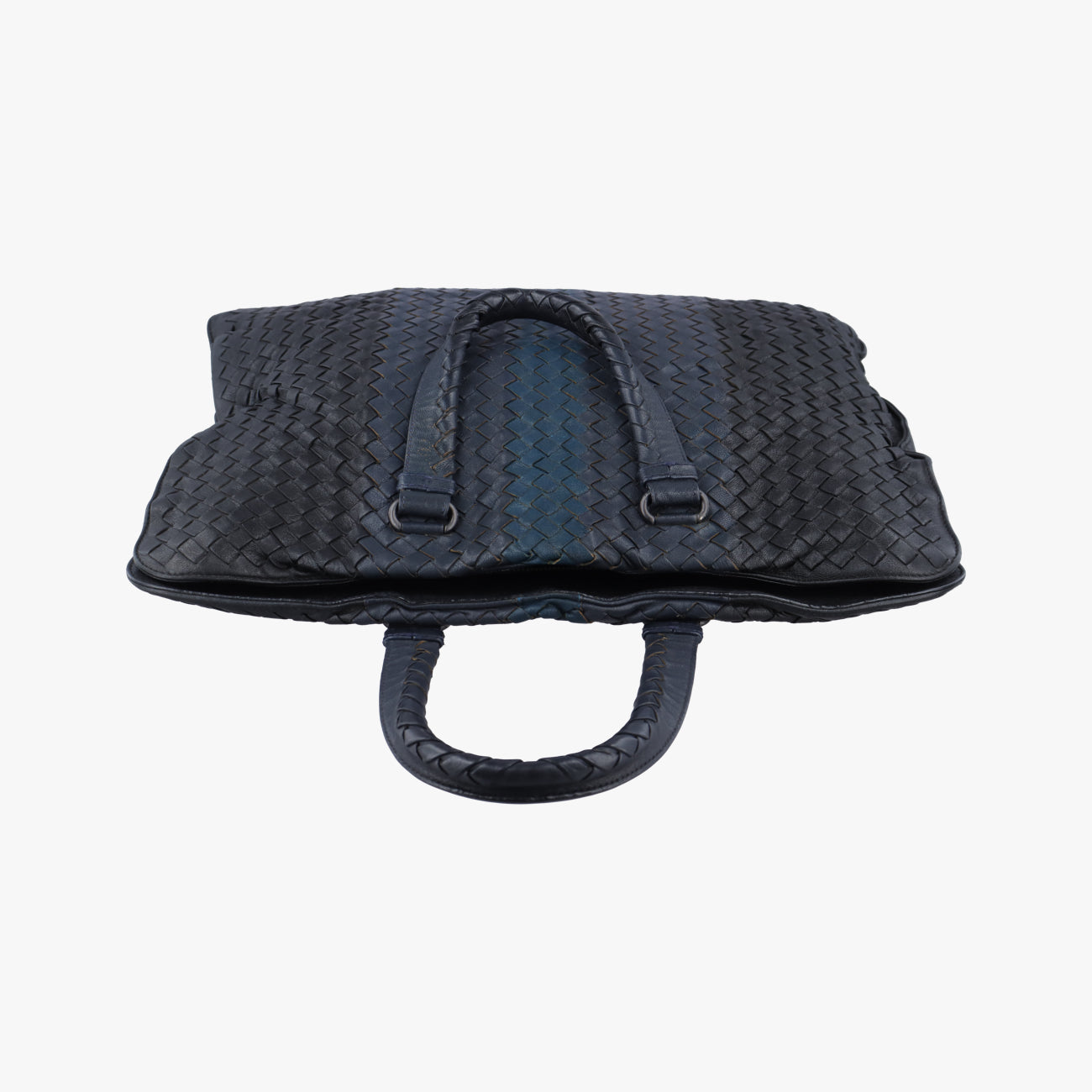 Intrecciato Black×Blue lambskin  B05572037Gイントレチャート ブラック×ブルー ラムスキン  B05572037G