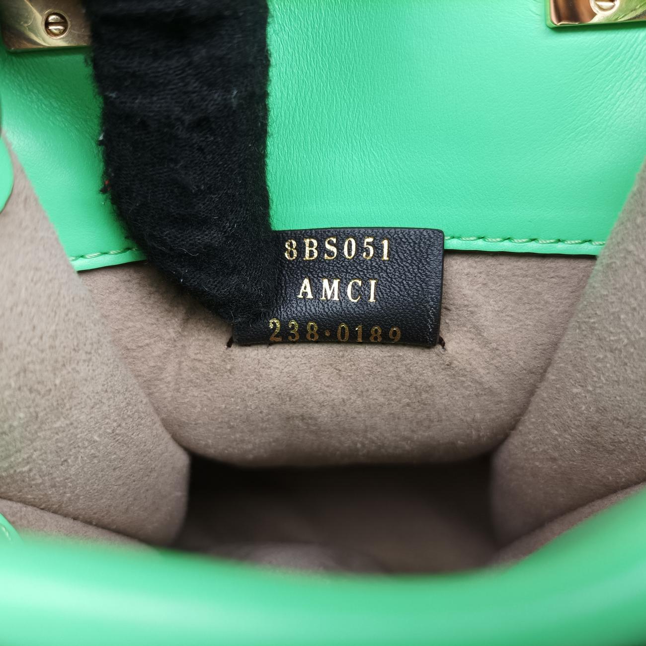 Sunshine Shopper Mini Green Leather 8BS051 8BS051 AMCI 238.0189サンシャイン ショッパー ミニ グリーン レザー 8BS051 8BS051 AMCI 238.0189