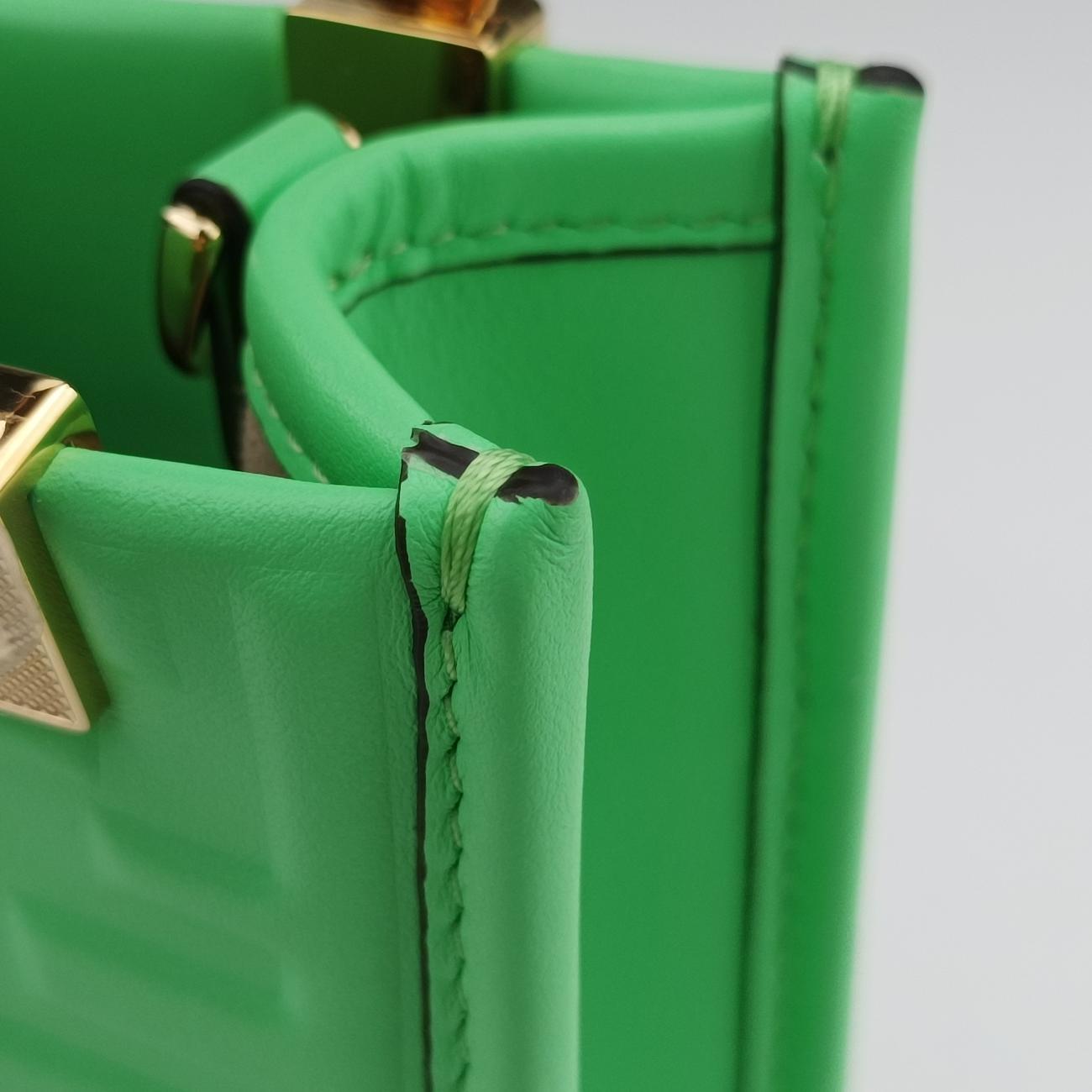 Sunshine Shopper Mini Green Leather 8BS051 8BS051 AMCI 238.0189サンシャイン ショッパー ミニ グリーン レザー 8BS051 8BS051 AMCI 238.0189