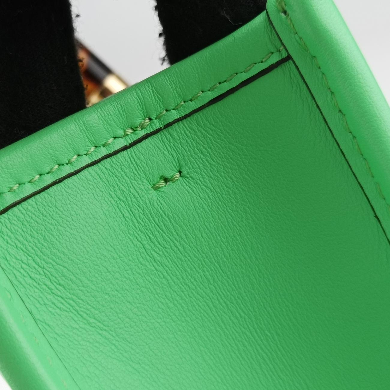 Sunshine Shopper Mini Green Leather 8BS051 8BS051 AMCI 238.0189サンシャイン ショッパー ミニ グリーン レザー 8BS051 8BS051 AMCI 238.0189