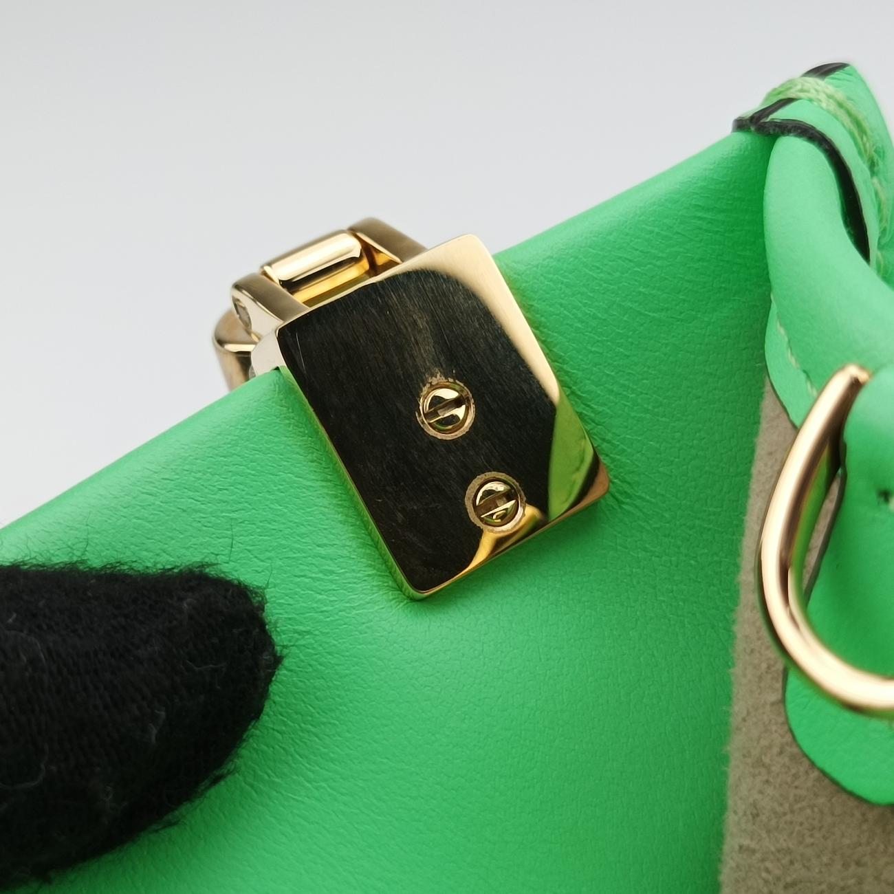 Sunshine Shopper Mini Green Leather 8BS051 8BS051 AMCI 238.0189サンシャイン ショッパー ミニ グリーン レザー 8BS051 8BS051 AMCI 238.0189