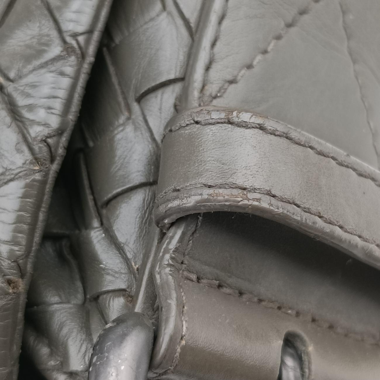 Intrecciato Green lambskin  B01011741Wイントレチャート グリーン ラムスキン  B01011741W