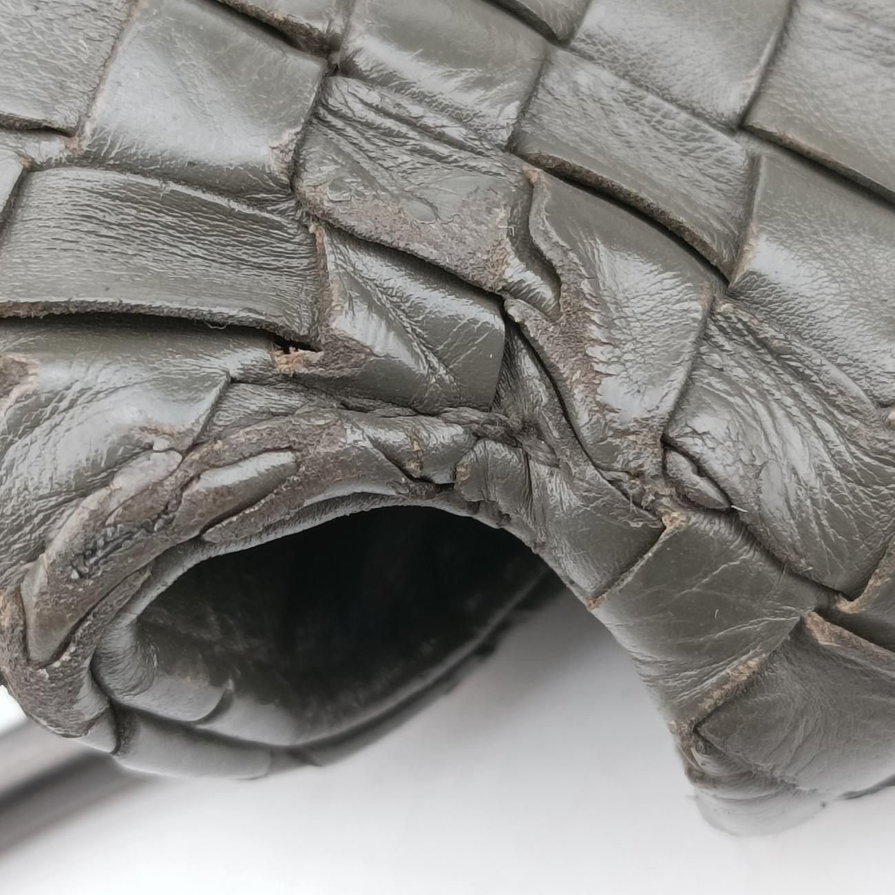 Intrecciato Green lambskin  B01011741Wイントレチャート グリーン ラムスキン  B01011741W