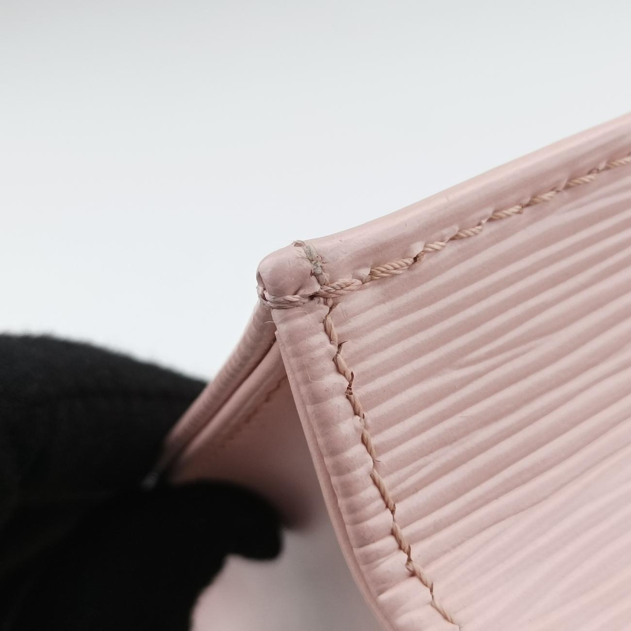 Petit Sac Plat ROSE BALLERIN Epi M69575 IC chipプティットサックプラ ローズバレリーヌ エピ M69575 ＩＣチップ