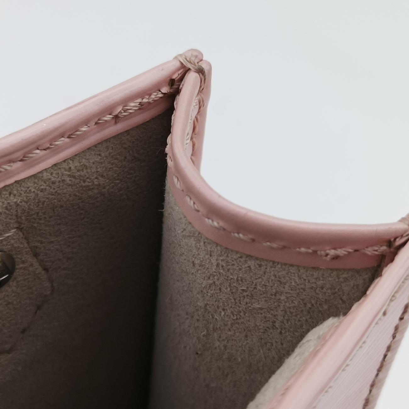 Petit Sac Plat ROSE BALLERIN Epi M69575 IC chipプティットサックプラ ローズバレリーヌ エピ M69575 ＩＣチップ