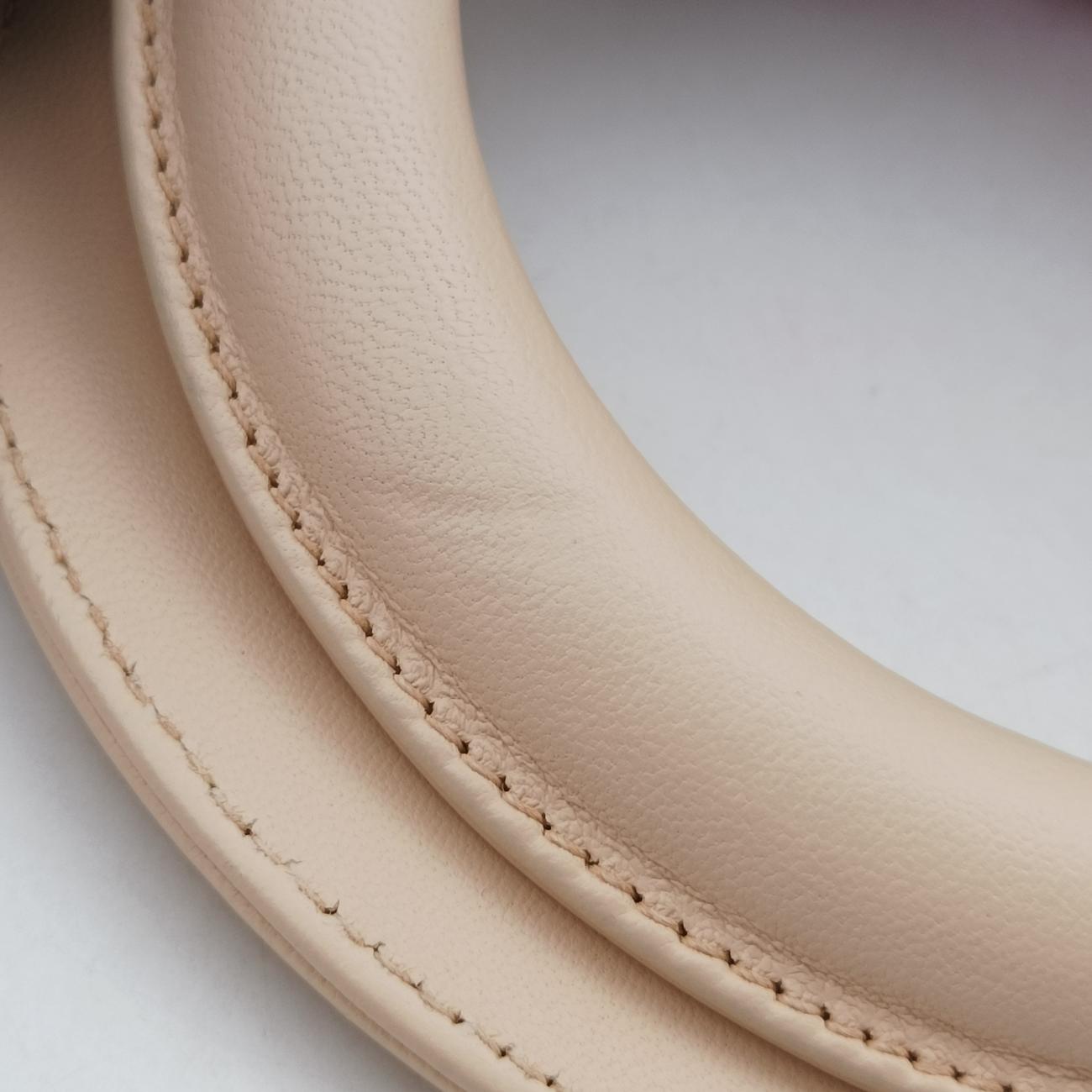 Lady Dior Red x beige lambskin  15-BO-0113レディディオール レッド x ベージュ ラムスキン  15-BO-0113