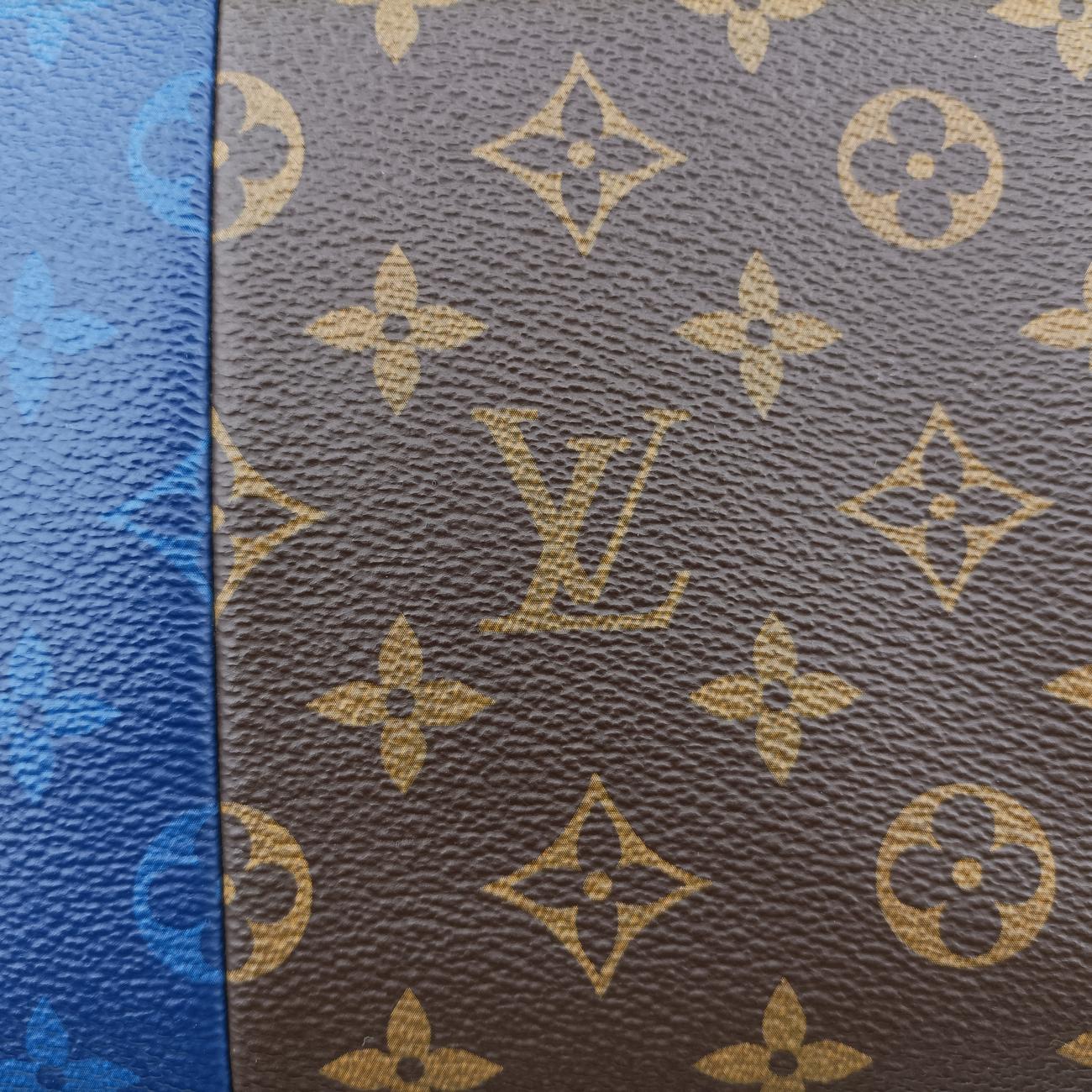 Split Tote brown×blue Monogram Pacific M43860 PL4197スプリット トート モノグラム/ブラウン系×ブルー モノグラム パシフィック M43860 PL4197