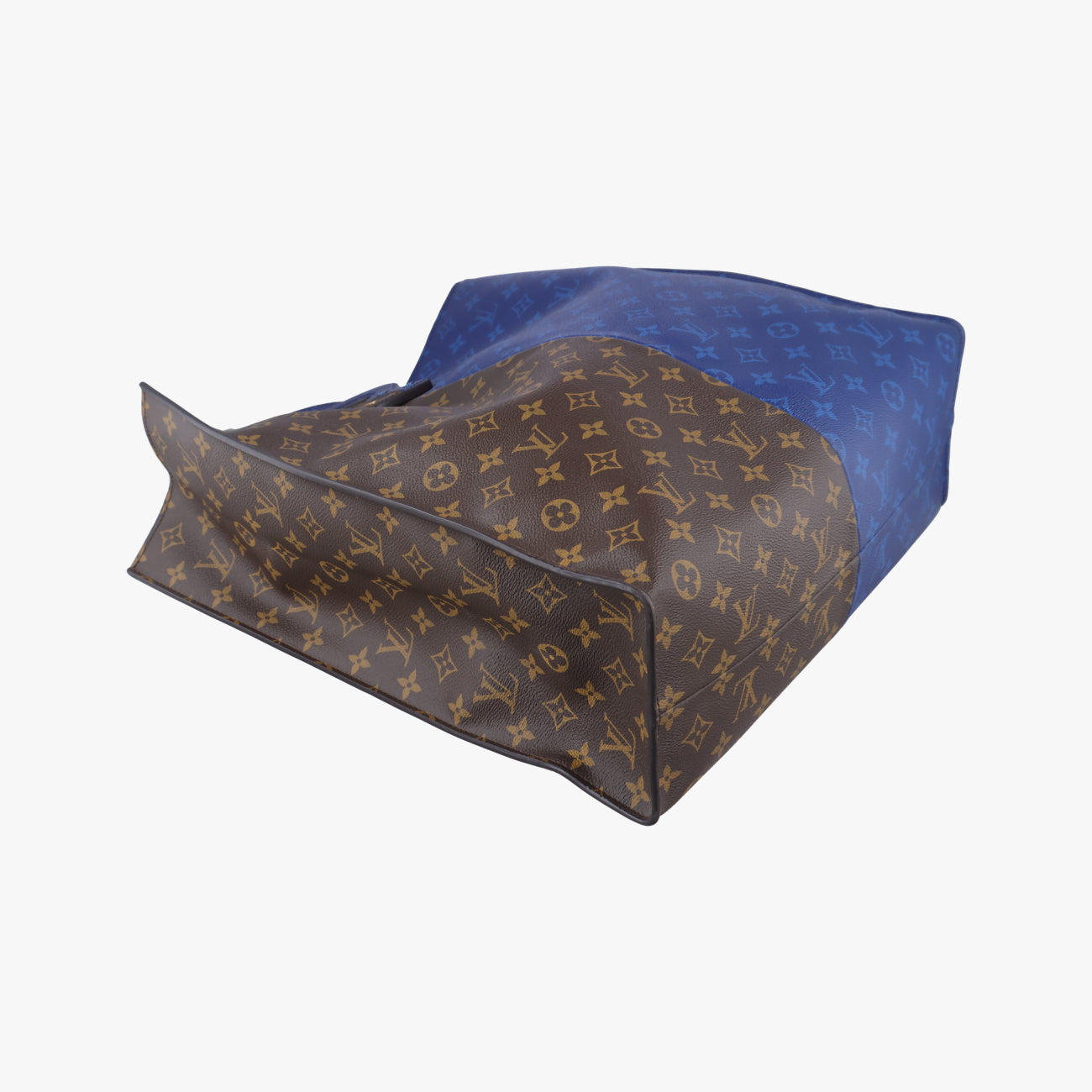 Split Tote brown×blue Monogram Pacific M43860 PL4197スプリット トート モノグラム/ブラウン系×ブルー モノグラム パシフィック M43860 PL4197