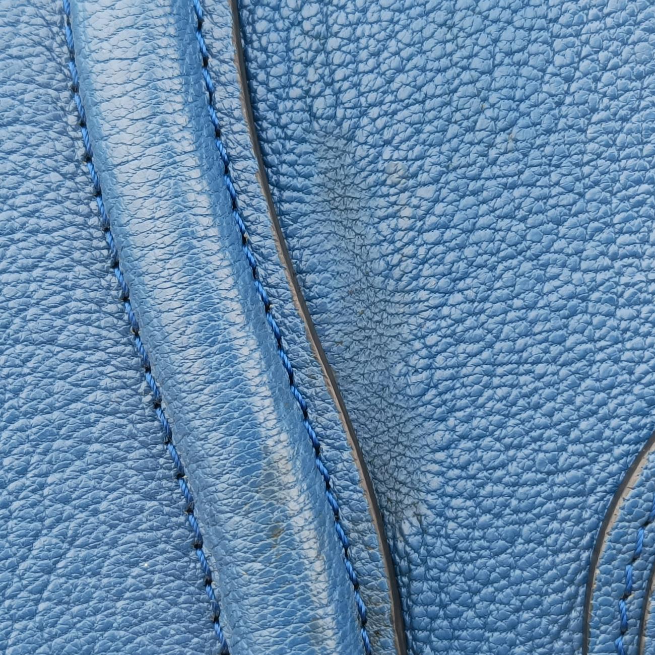 Luggage Micro shopper Blue Leather  S-AT-3175 S-CU-3195ラゲージマイクロショッパー ブルー レザー  S-AT-3175 S-CU-3195