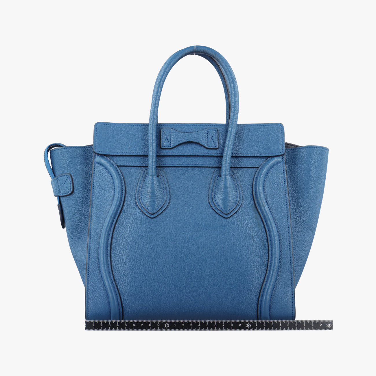 Luggage Micro shopper Blue Leather  S-AT-3175 S-CU-3195ラゲージマイクロショッパー ブルー レザー  S-AT-3175 S-CU-3195