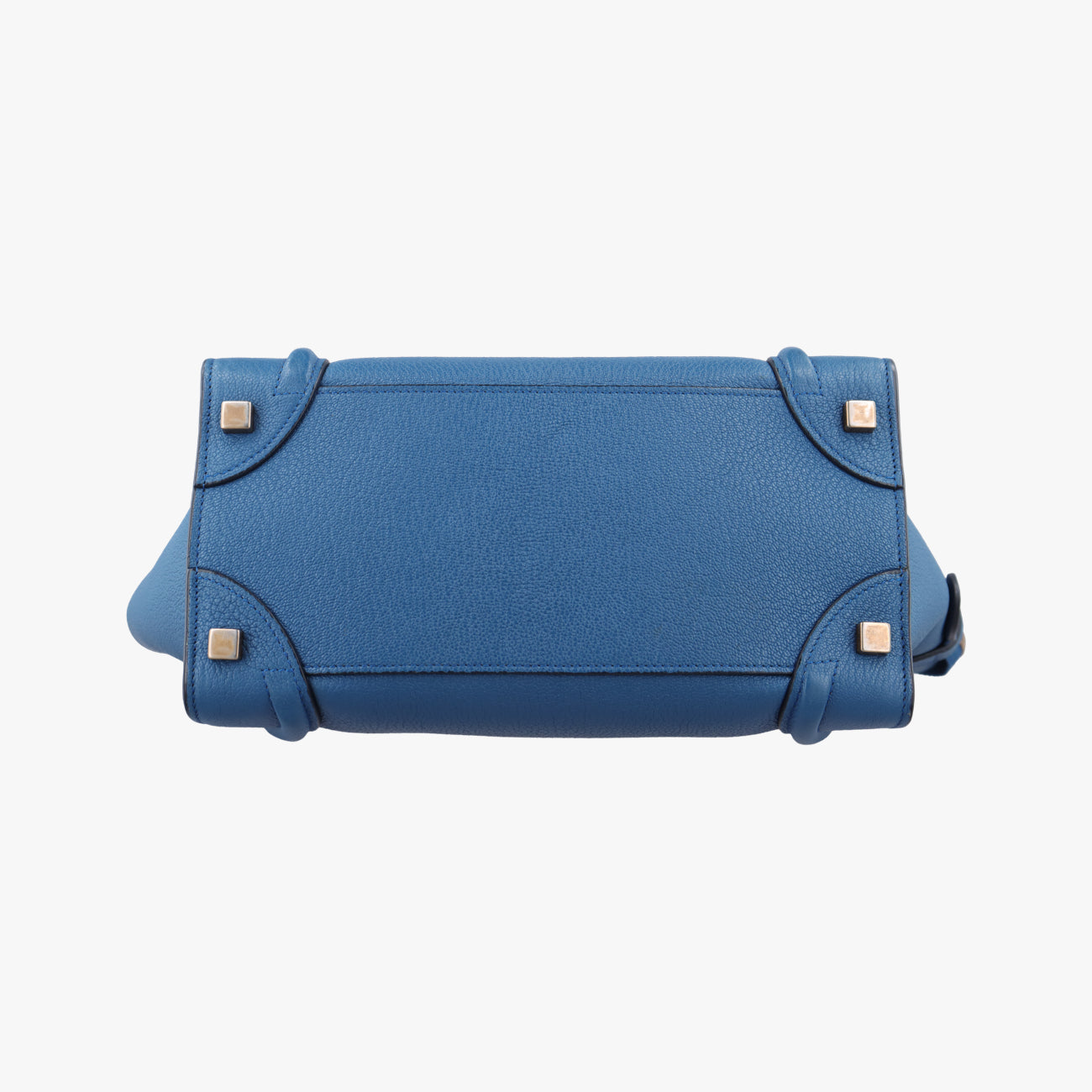 Luggage Micro shopper Blue Leather  S-AT-3175 S-CU-3195ラゲージマイクロショッパー ブルー レザー  S-AT-3175 S-CU-3195