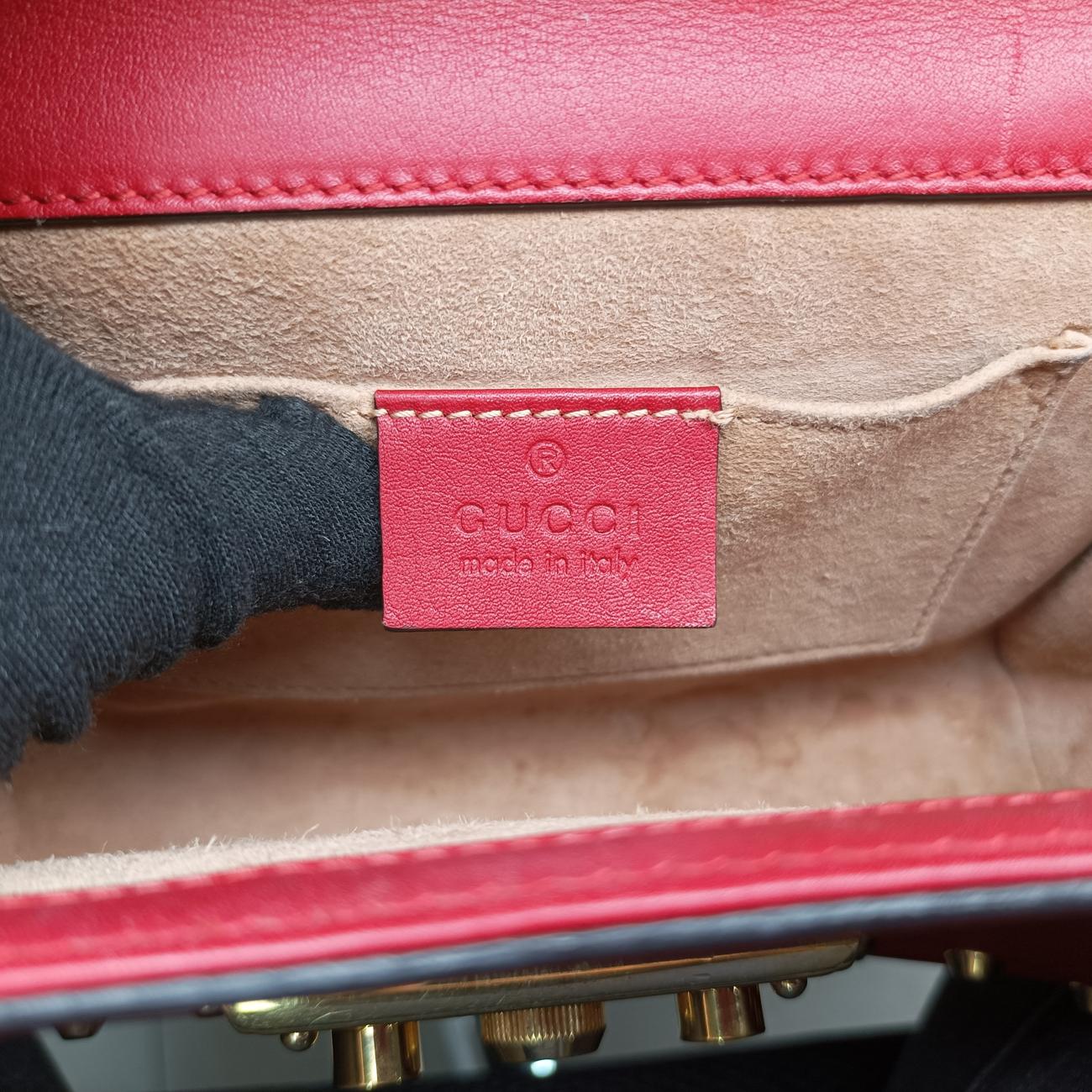 Padlock Red Leather 432182 A020398903パドロック レッド レザー 432182 A020398903