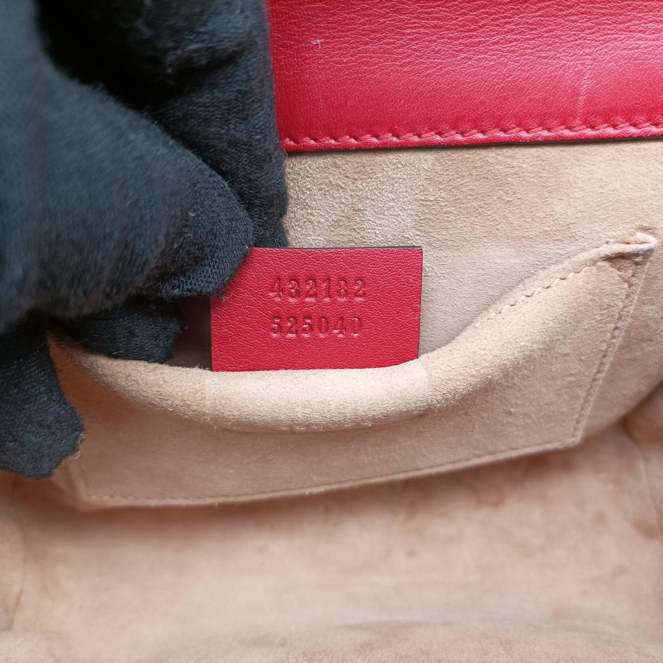 Padlock Red Leather 432182 A020398903パドロック レッド レザー 432182 A020398903