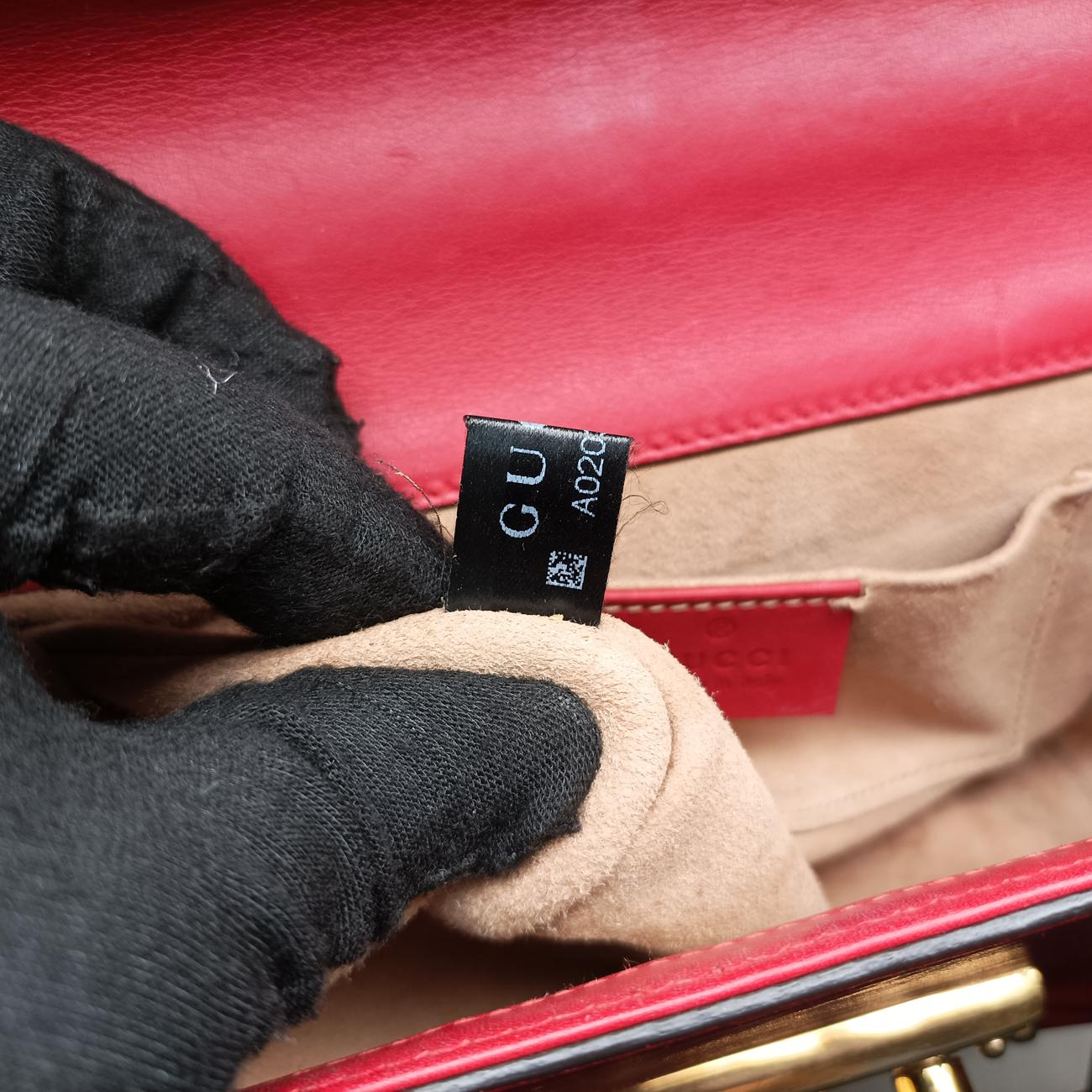 Padlock Red Leather 432182 A020398903パドロック レッド レザー 432182 A020398903
