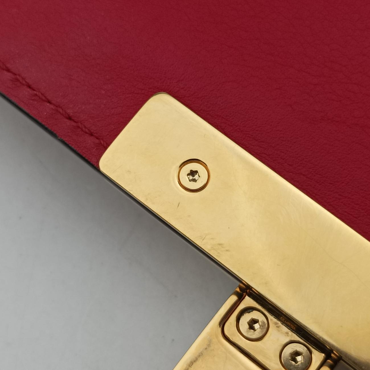 Padlock Red Leather 432182 A020398903パドロック レッド レザー 432182 A020398903