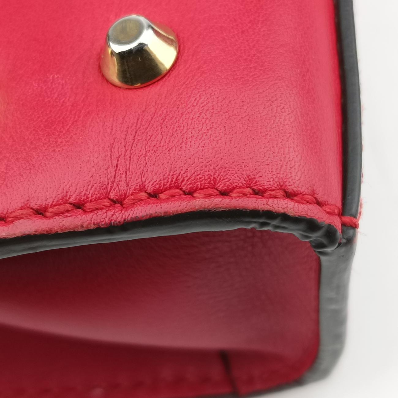 Padlock Red Leather 432182 A020398903パドロック レッド レザー 432182 A020398903