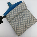 Dionysus beige×blue×multi PVC coated canvas × suede 400235 I021329324ディオニュソス ベージュ×ブルー×マルチ PVCコーティングキャンバス×スエード 400235 I021329324
