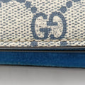 Dionysus beige×blue×multi PVC coated canvas × suede 400235 I021329324ディオニュソス ベージュ×ブルー×マルチ PVCコーティングキャンバス×スエード 400235 I021329324