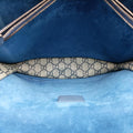 Dionysus beige×blue×multi PVC coated canvas × suede 400235 I021329324ディオニュソス ベージュ×ブルー×マルチ PVCコーティングキャンバス×スエード 400235 I021329324