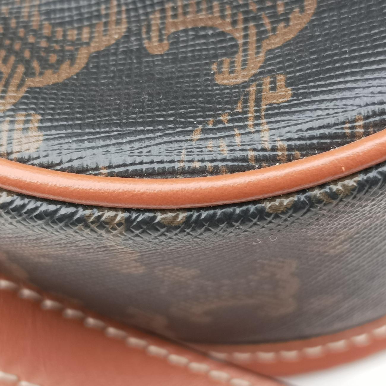 FOLCO Triomphe Brown PVC coated canvas  W-GM-3210ファルコ トリオンフ ブラウン PVCコーティングキャンバス  W-GM-3210