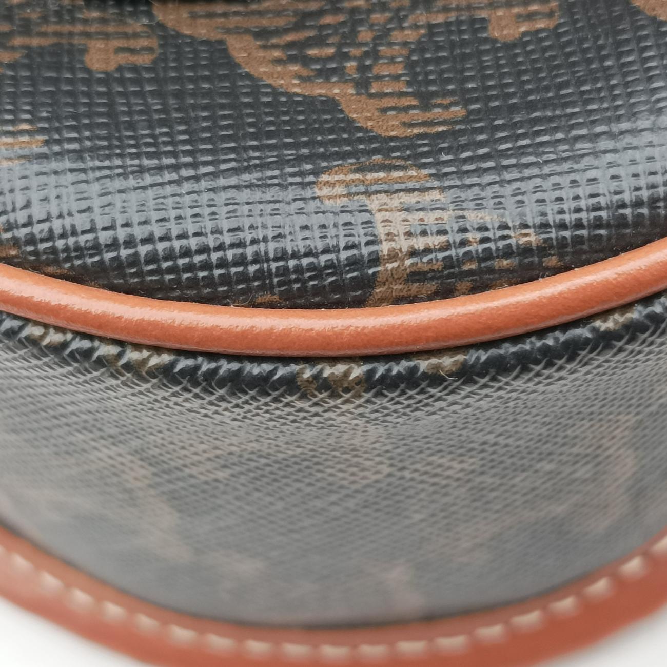 FOLCO Triomphe Brown PVC coated canvas  W-GM-3210ファルコ トリオンフ ブラウン PVCコーティングキャンバス  W-GM-3210