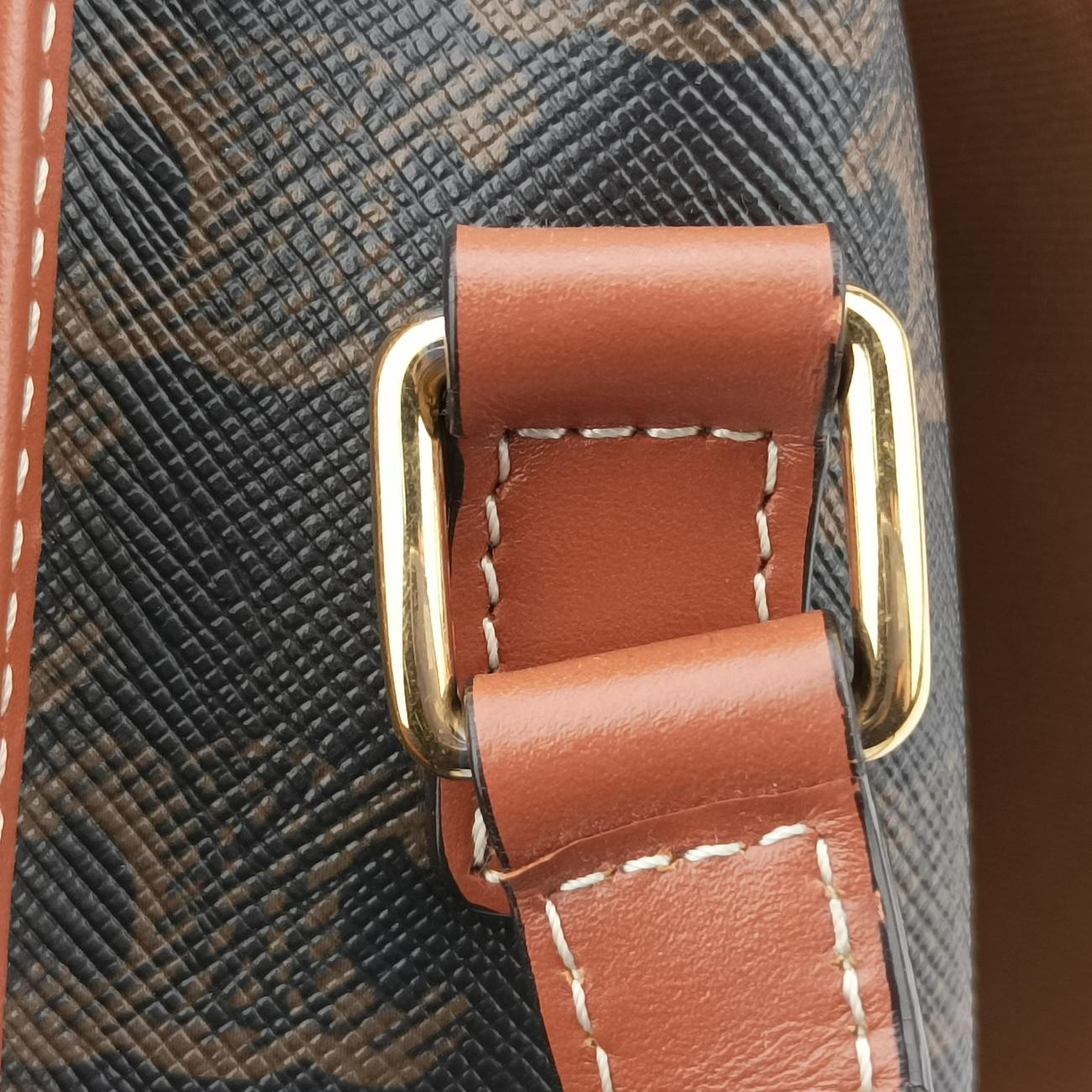 FOLCO Triomphe Brown PVC coated canvas  W-GM-3210ファルコ トリオンフ ブラウン PVCコーティングキャンバス  W-GM-3210