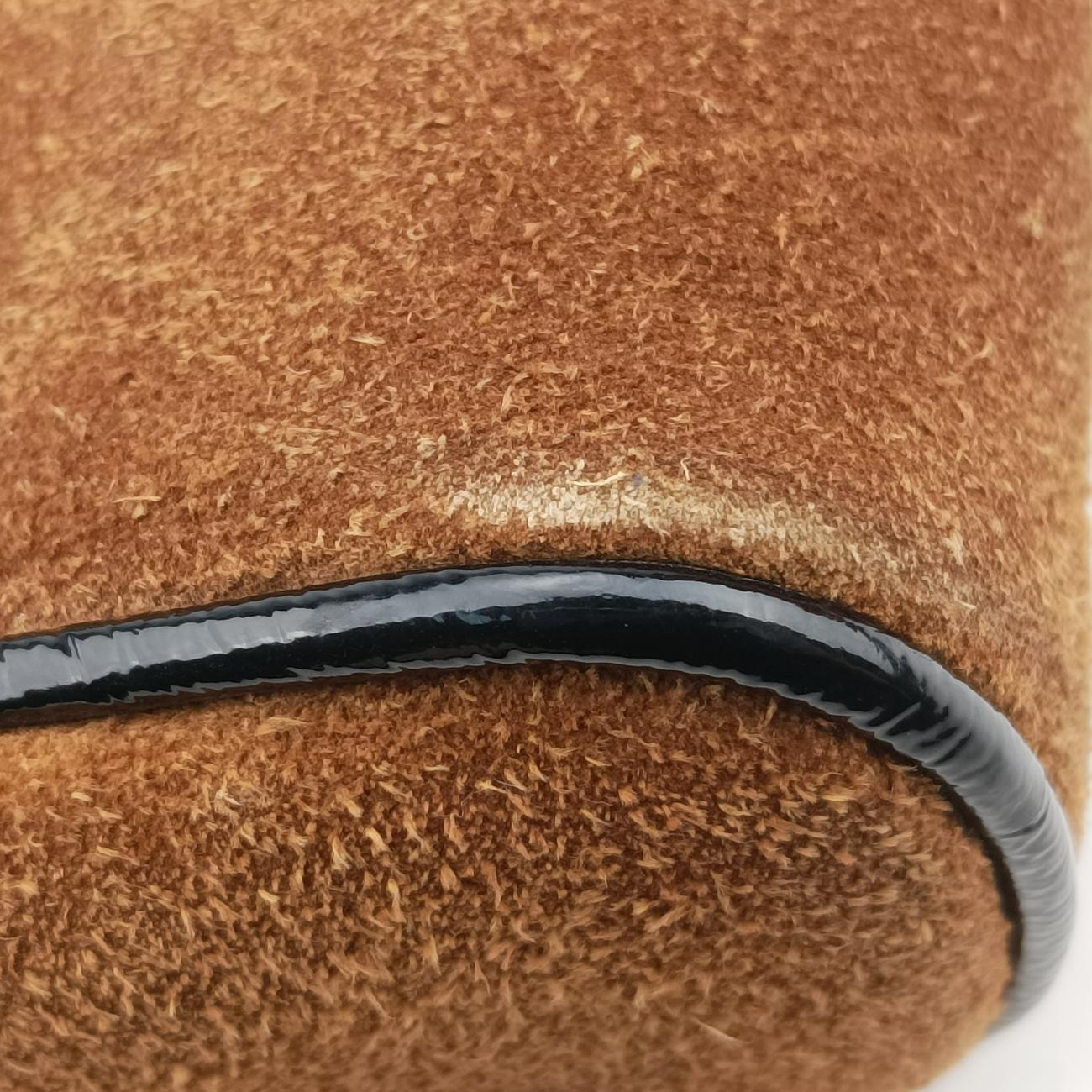 Ophidia Brown×black×multi Suede x leather 517076オフィディア ブラウン×ブラック×マルチ スエード×レザー 517076