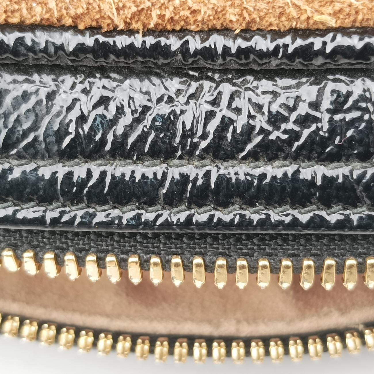Ophidia Brown×black×multi Suede x leather 517076オフィディア ブラウン×ブラック×マルチ スエード×レザー 517076