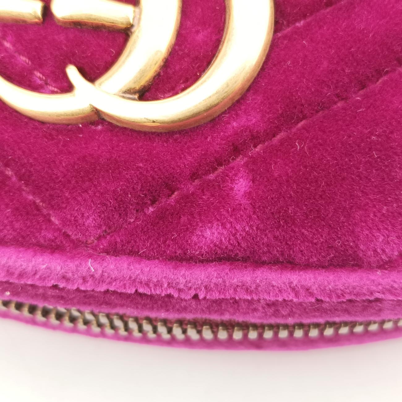 GG Marmont Purple velour 476434 C025316324GGマーモント パープル ベロア 476434 C025316324
