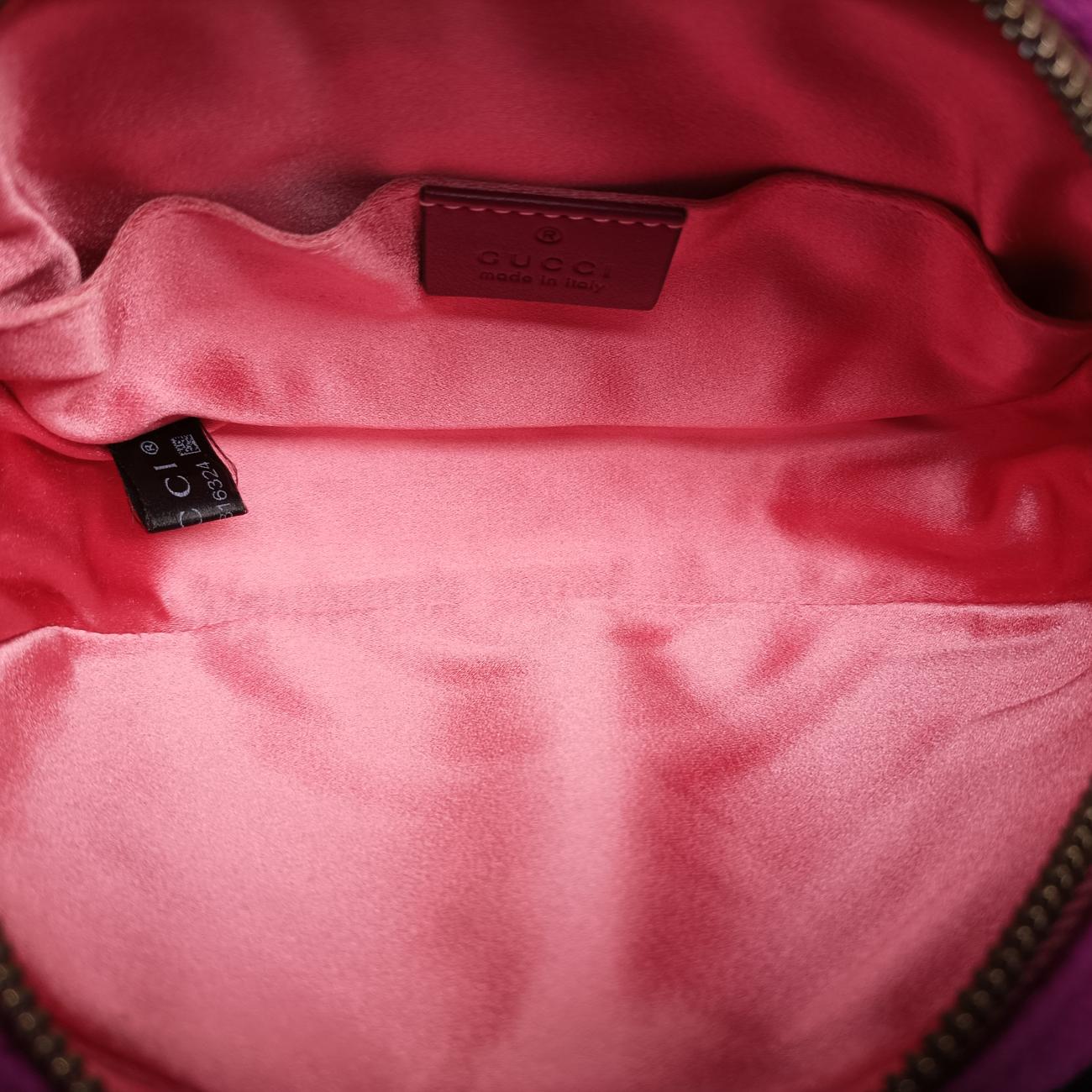 GG Marmont Purple velour 476434 C025316324GGマーモント パープル ベロア 476434 C025316324