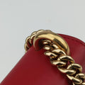 Padlock Red×rose Leather 409487 F019246107パドロック レッド×ローズ レザー 409487 F019246107