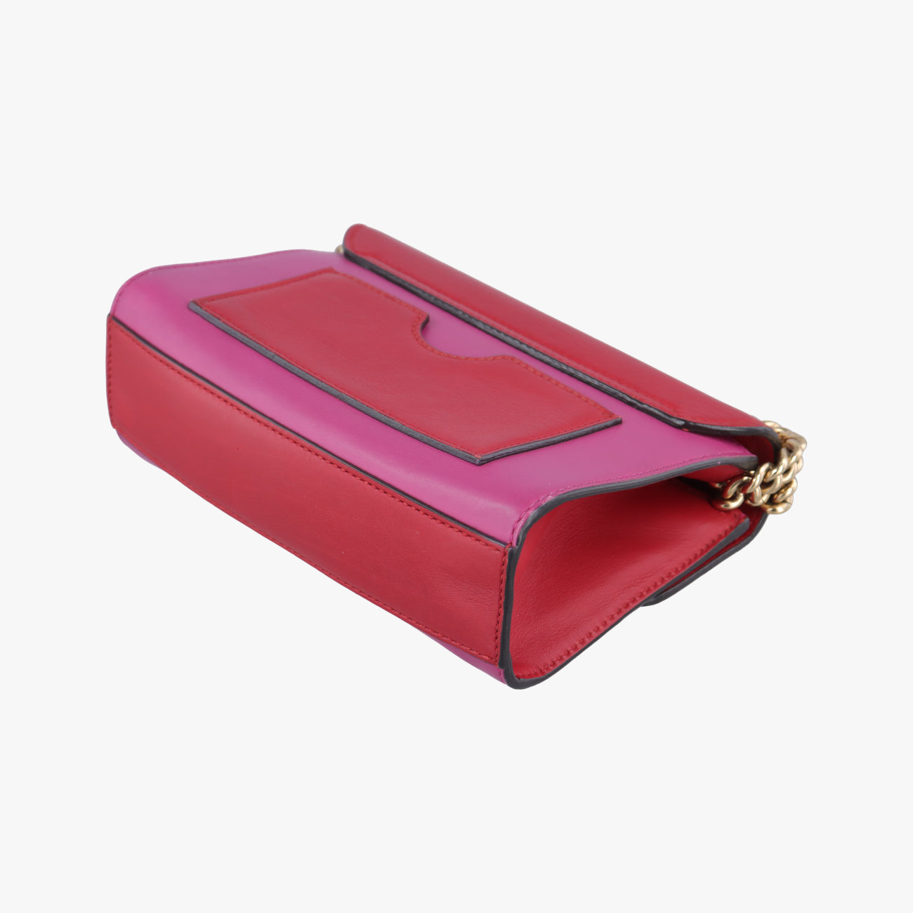 Padlock Red×rose Leather 409487 F019246107パドロック レッド×ローズ レザー 409487 F019246107