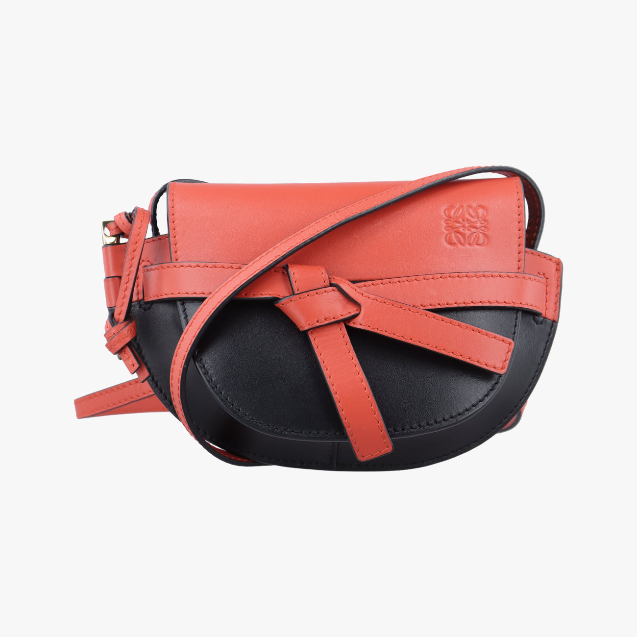 Gate Black×orange Leather  521926ゲート ブラック×オレンジ レザー  521926