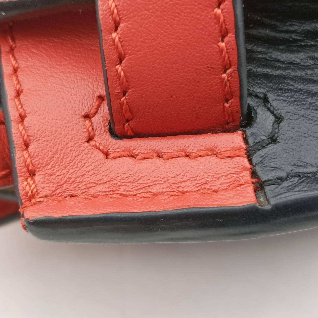 Gate Black×orange Leather  521926ゲート ブラック×オレンジ レザー  521926