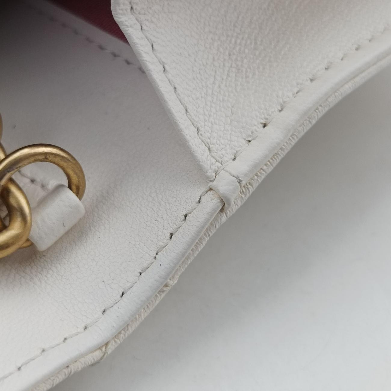 CHANEL 19 Flap Coin Purse White lambskin AP1787 30568493マトラッセ シャネル 19 フラップ コインパース ホワイト ラムスキン AP1787 30568493