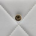 CHANEL 19 Flap Coin Purse White lambskin AP1787 30568493マトラッセ シャネル 19 フラップ コインパース ホワイト ラムスキン AP1787 30568493