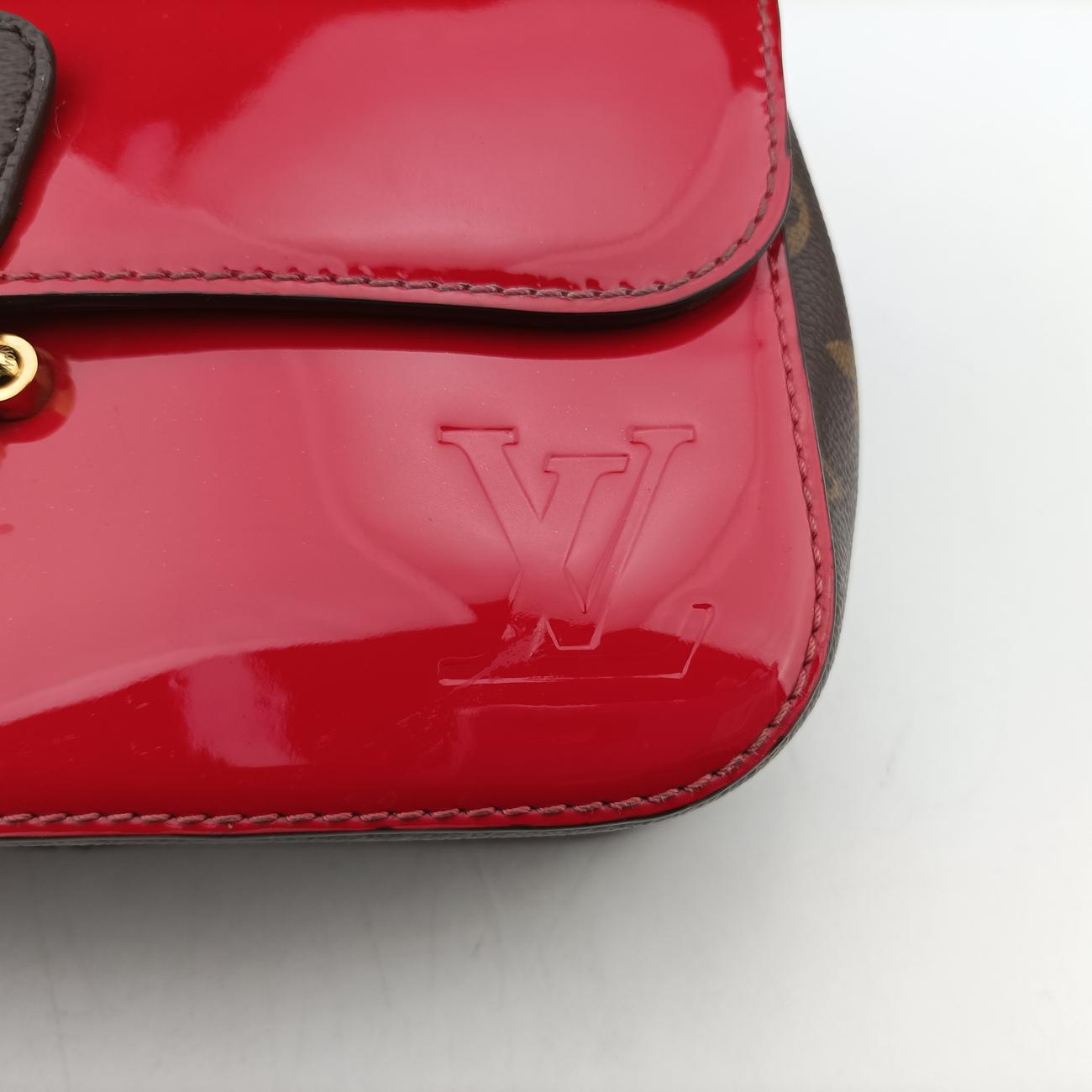 Cherrywood BB Brown×Scarlet Monogram Canvas×Vernis M52686 PL1109チェリーウッドBB モノグラム/ブラウン系×スカーレット モノグラムキャンバス×ヴェルニ M52686 PL1109
