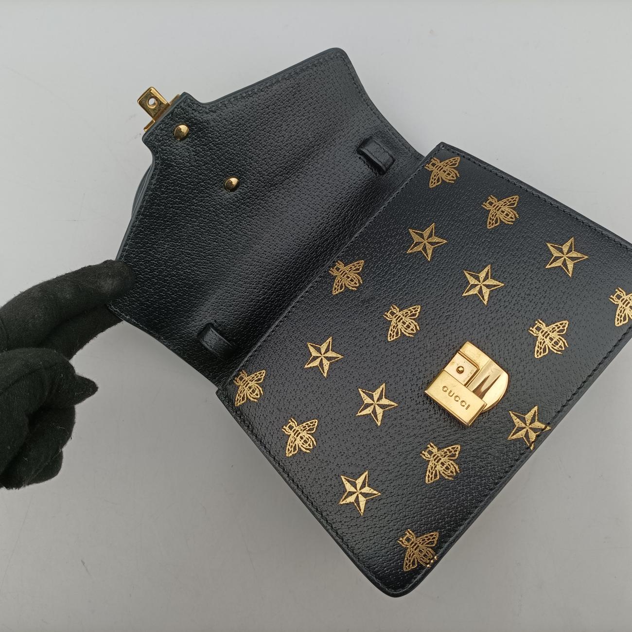 Sylvie Black Leather 470270 D028862891シルヴィ ブラック レザー 470270 D028862891