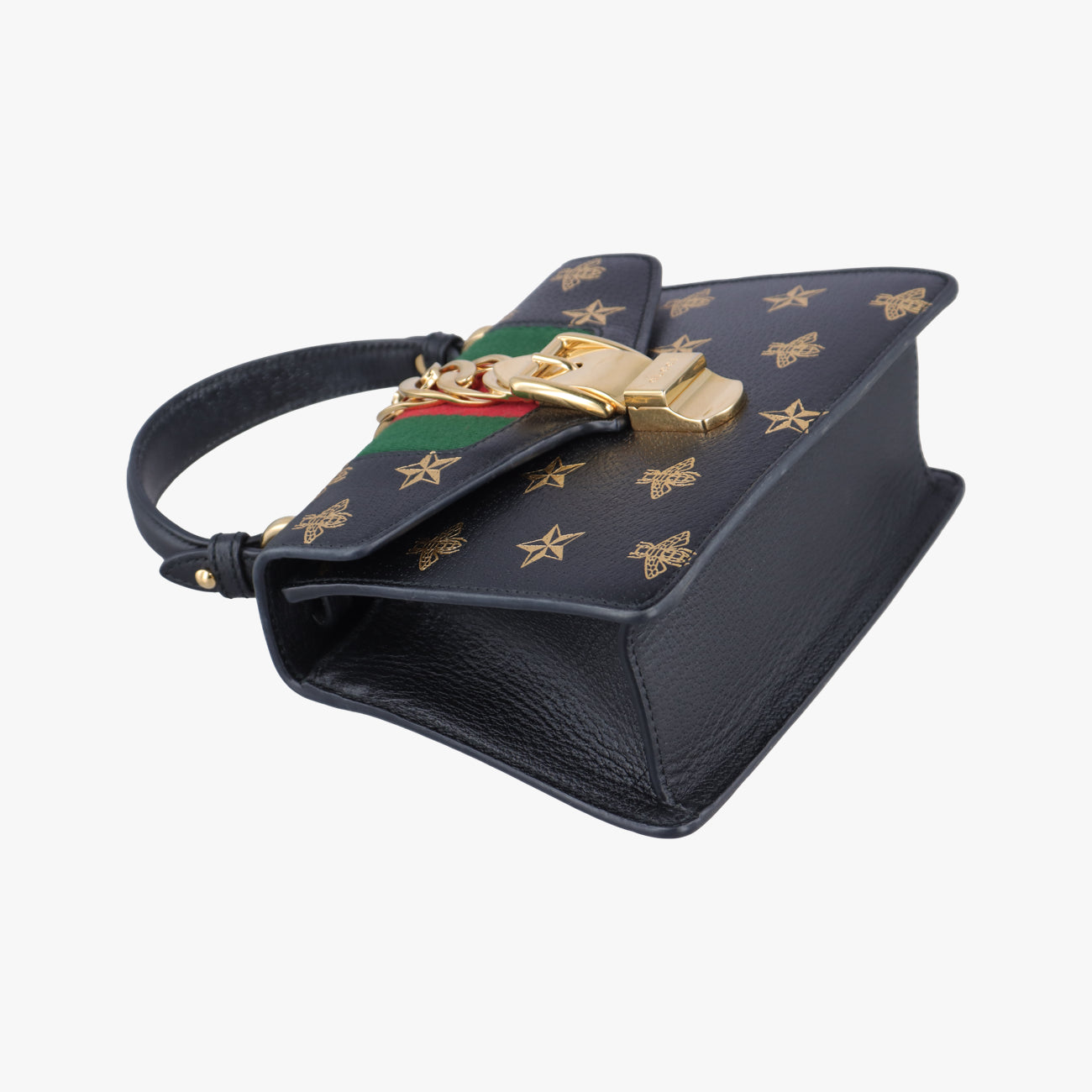Sylvie Black Leather 470270 D028862891シルヴィ ブラック レザー 470270 D028862891